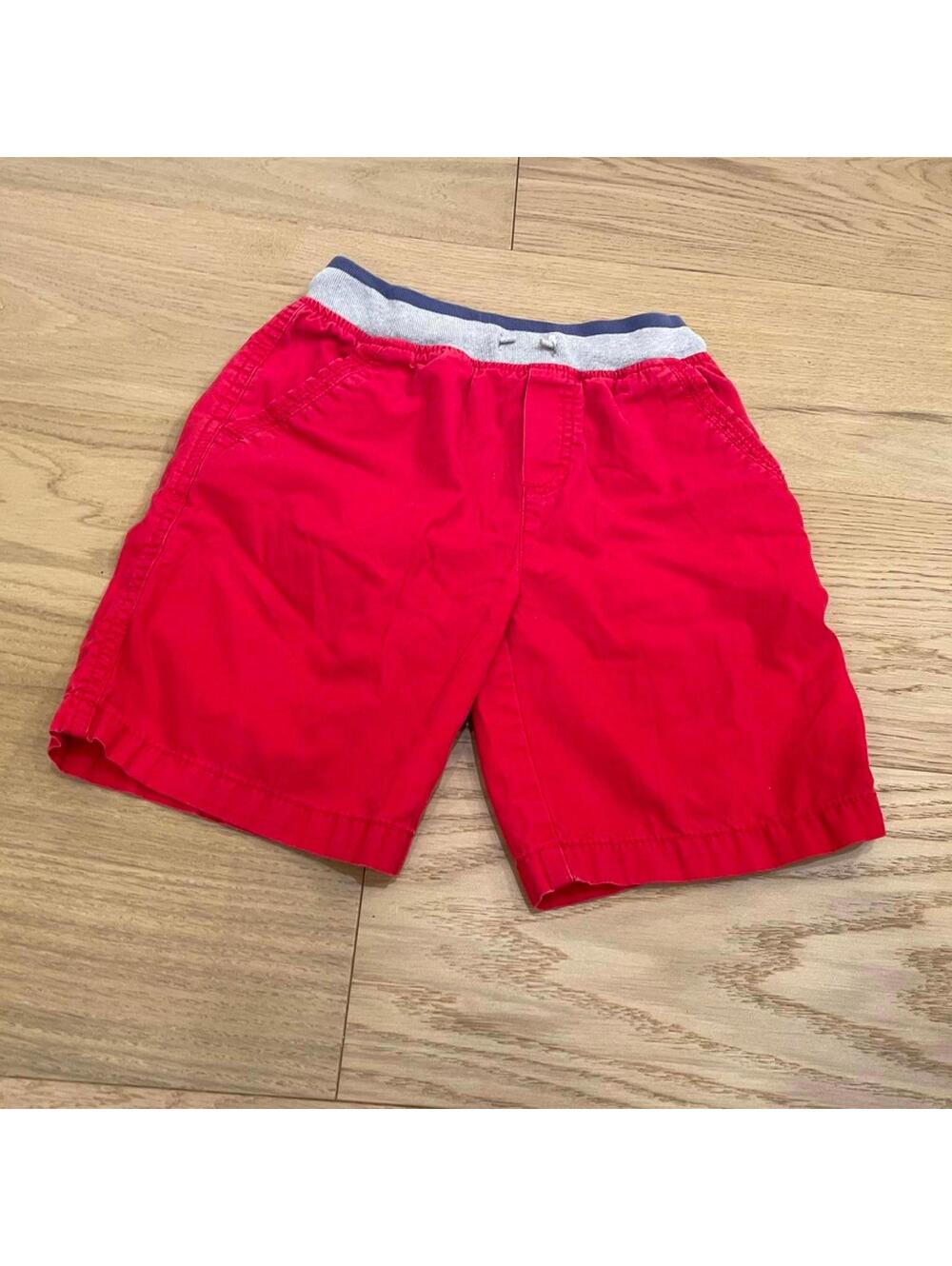 OshKosh Kids Red Shorts – Size 8 – Elastic Waist